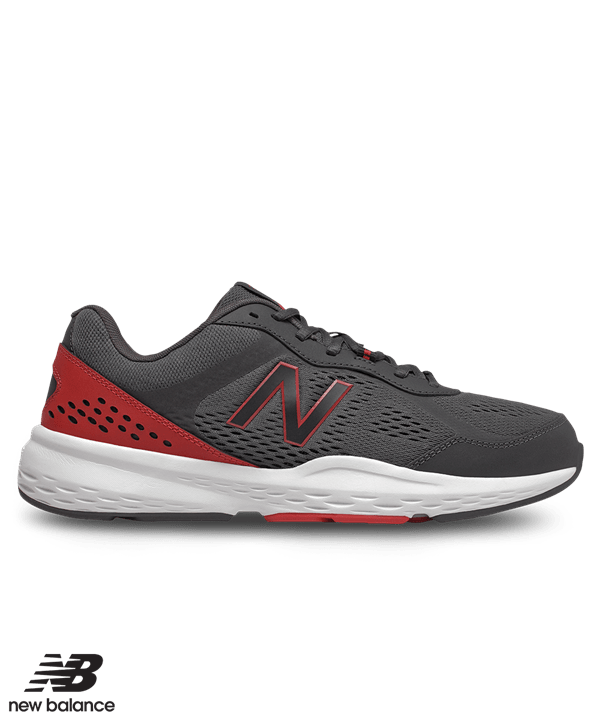 New Balance Men's Phantom/Black/Team Red 517V2 Athletic Shoes